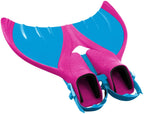 Body Glove Unisex Teen Pnk/Blu Travel Foldable Monofins, Pnk/Blu, Kids Foldable Us