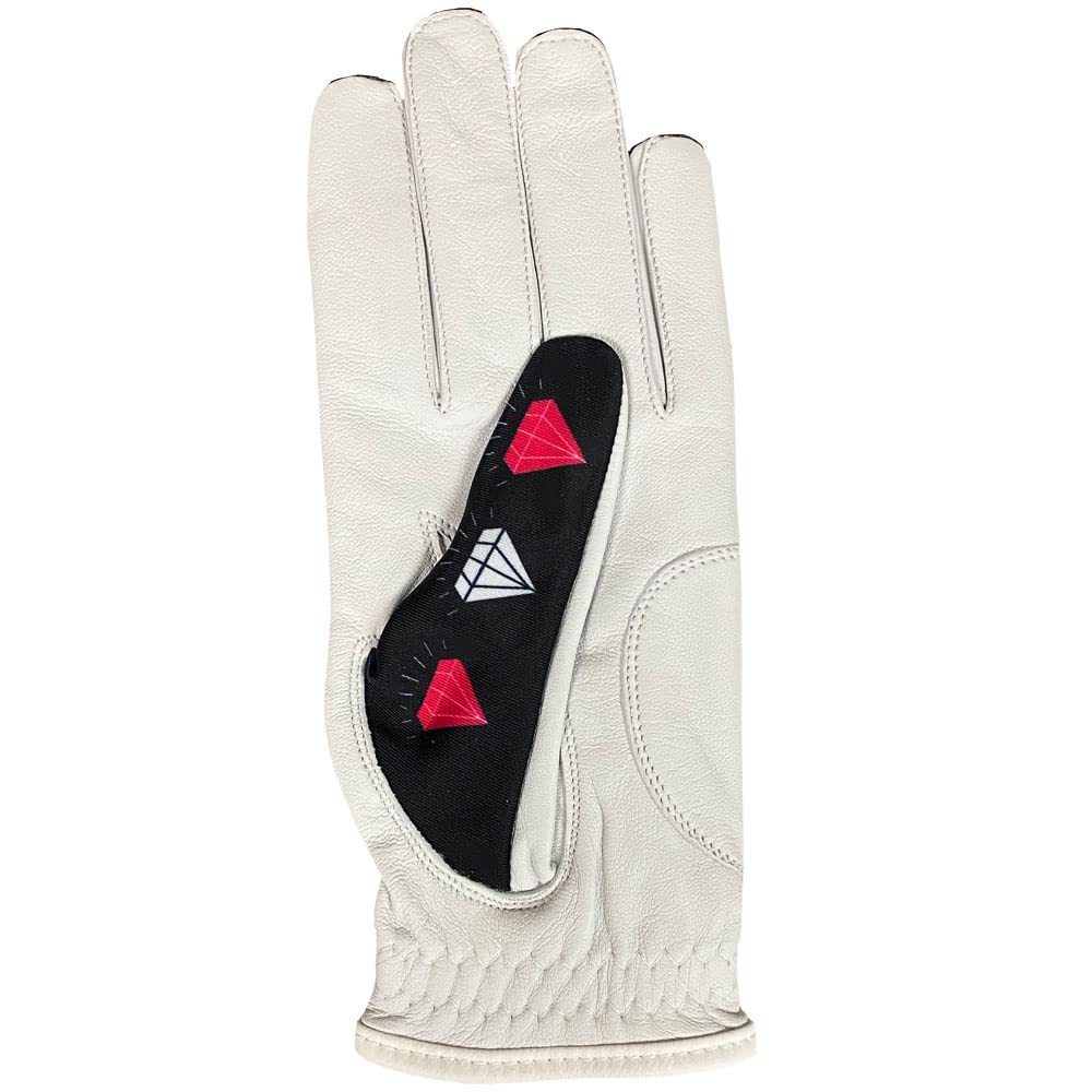 Giggle Golf Women'S Golf Glove (Small, Worn On Left Hand, Swing With Bling)