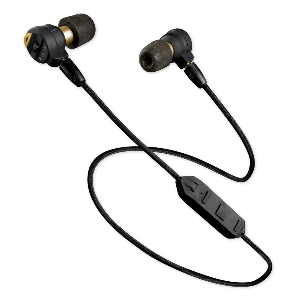 Pro Ears Stealth Elite, 28 Db Nrr, Ipx6 Waterproof, Bluetooth 5.0 Ear Protection With 3 Modes - Isolation, Awareness, Amplificat