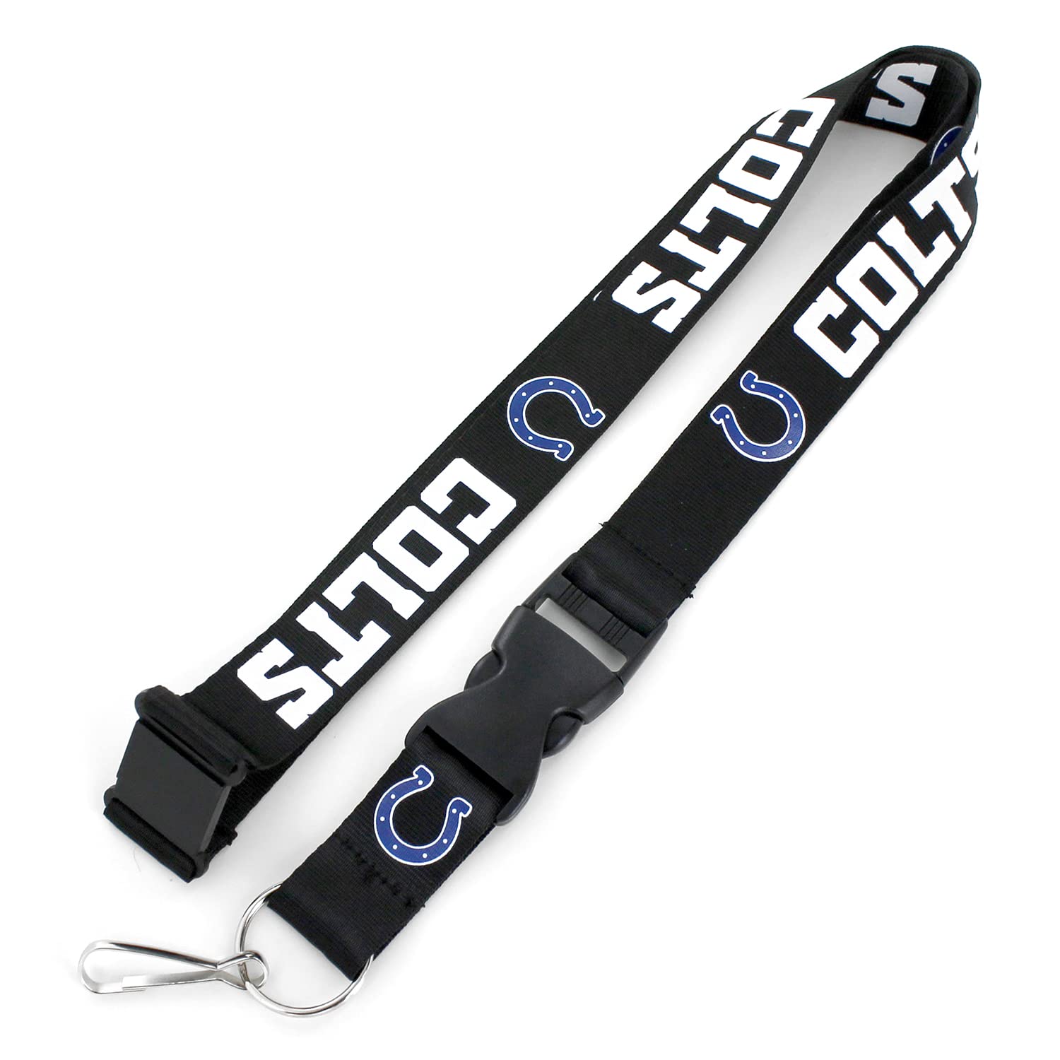 NFL Indianapolis Colts Team Lanyard, Black