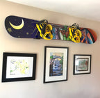 Storeyourboard Snowboard Display Rack, Naked Wall Rack, Black