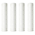 Kasteco 2 Pairs Bicycle Handle Bar Grips Mushroom Grips for BMX/Road Mountain Bikes (White)