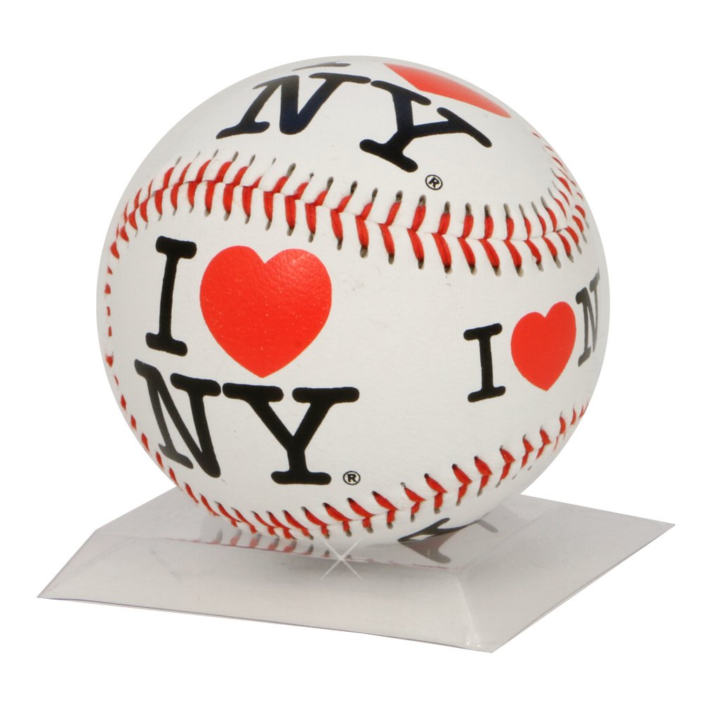 I Love NY Baseball Official Size New York City Baseball Souvenir