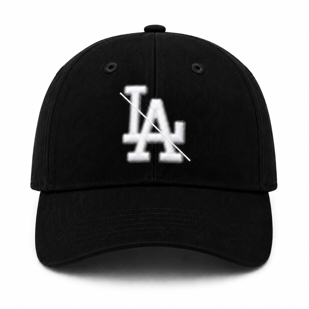 Capsea Unisex Baseball Head Cap Comfortable Stylish With Adjustable Strap Black (Black)