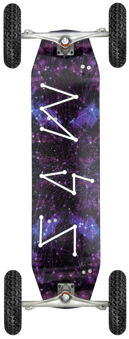 Mbs Colt 90 Mountainboard, Purple