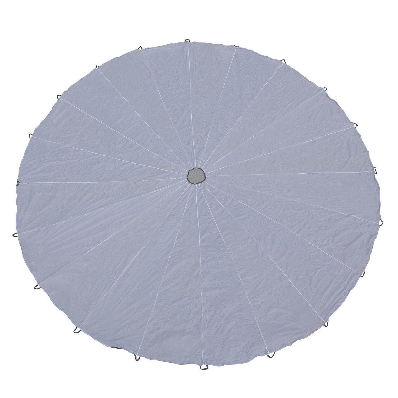 S&S Worldwide Color-Me 24 Diameter Play Parachute with 20 Handles for Group Play and Design.