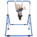 Tepemccu Expandable Gymnastics Bars,Adjustable Height Gymnastic Horizontal Bars,Junior Training Bar Children Folding Training Mo