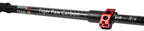 Mons Peak Ix Tiger Paw Carbon Trekking Poles, Black, Adjustable Height