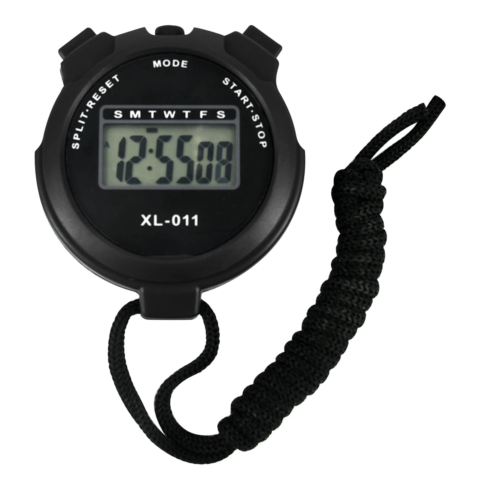 Behahai Digital Sports Stopwatch Timer Stopwatch Large Display Interval Training Timer Outdoor Split Stop Watch Lap Timer Digita