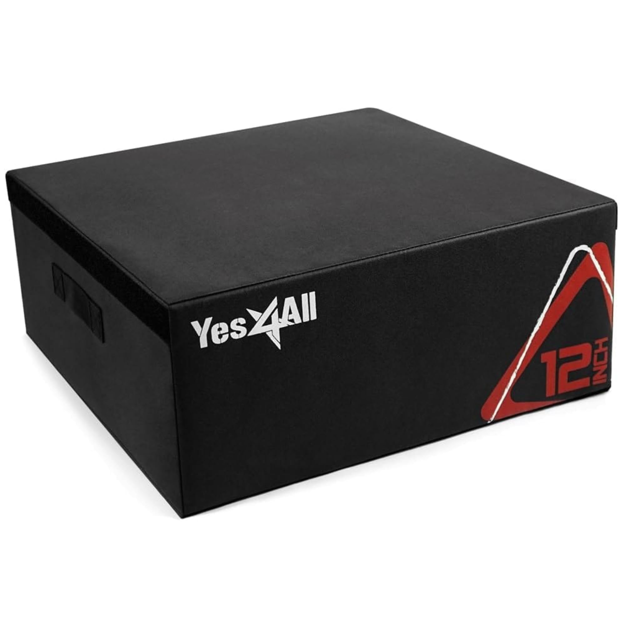 Yes4All Soft Plyo Box/Plyometric Jump Box - Adjustable Plyo Box/Foam Plyo Box for Jump Training, Fitness and Conditioning (12 in