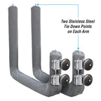 Magma Products Storage Rack, Kayak/Sup, Rail Mounted, 20'', Multi, One Size (R10-626-20)