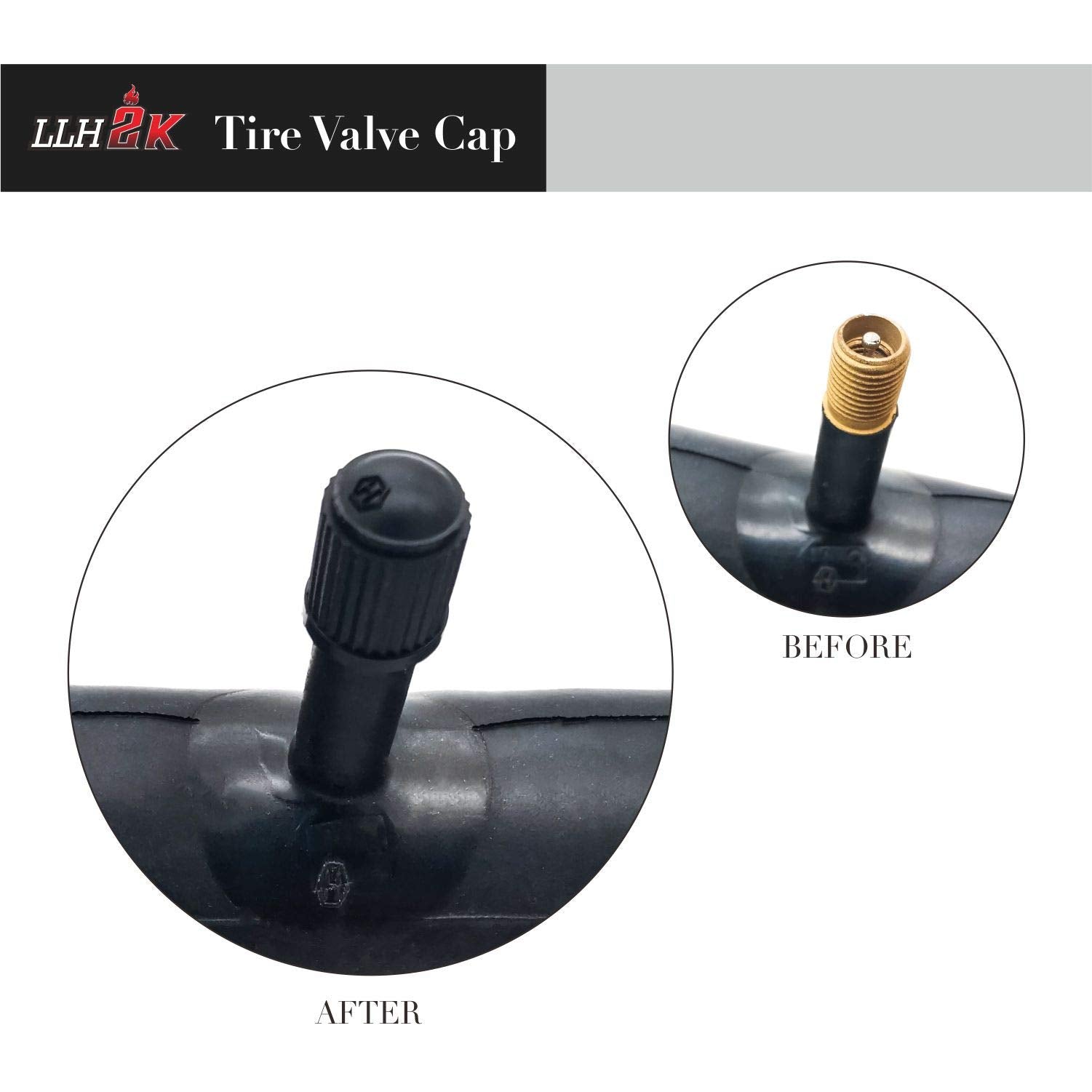 24 Inch Bike Tube 24 Bike Tube 24 X 1.95/1.75/2.10/2.125 Bike Inner Tube 2 Pack -Schrader Valve With 3 Tire Levers 6 Round Patch