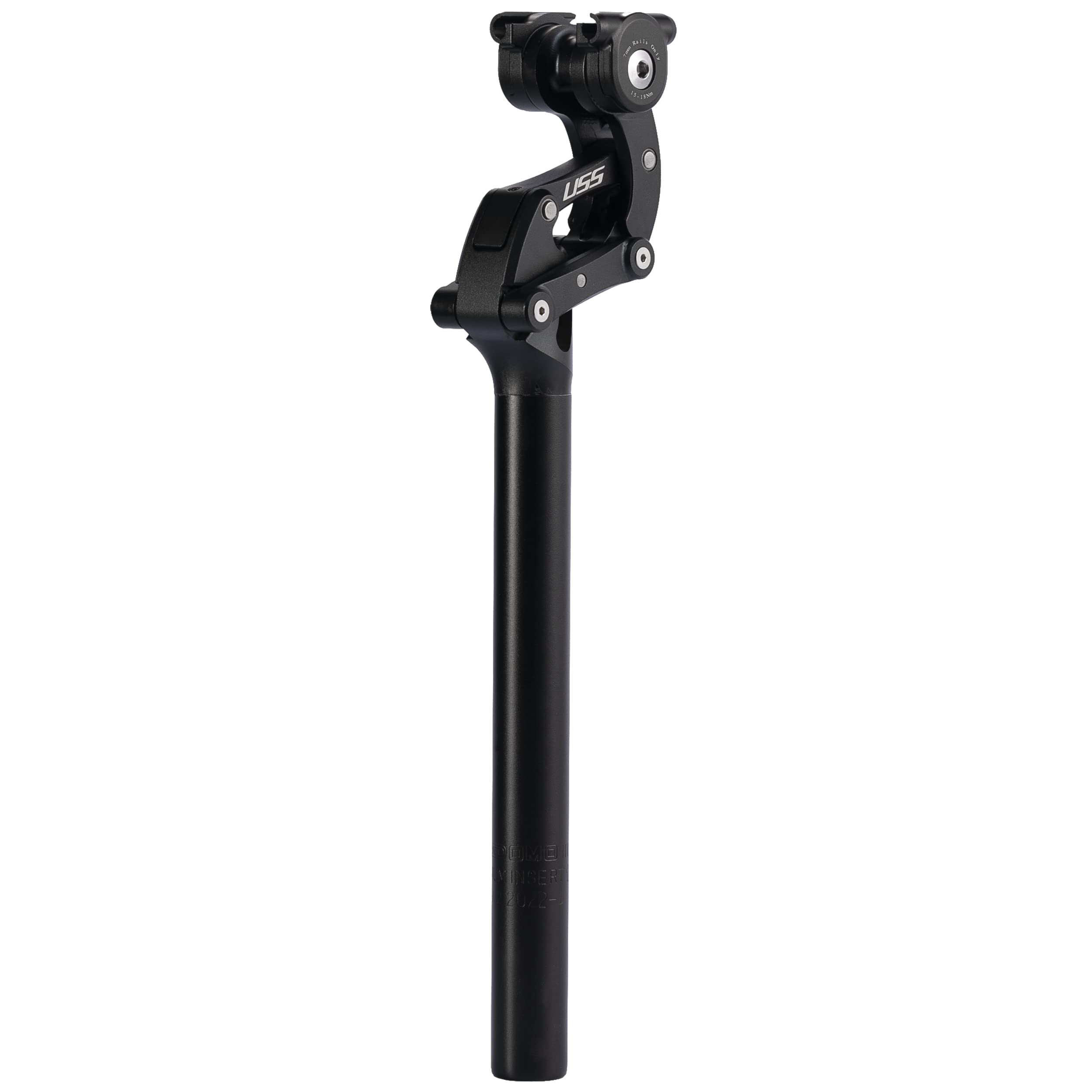 DECKAS Suspension Seatpost 27.2mm 30.9mm 31.6mm for Bicycle, Shock-Absorber Bike Seat Post for Road, Gravel, Mountain (27.2mm)