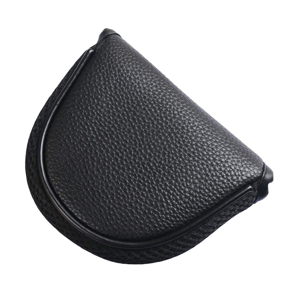 Histar Golf Mallet Putter Headcover For Taylormade Scotty Cameron Odyssey Magnet (Black)