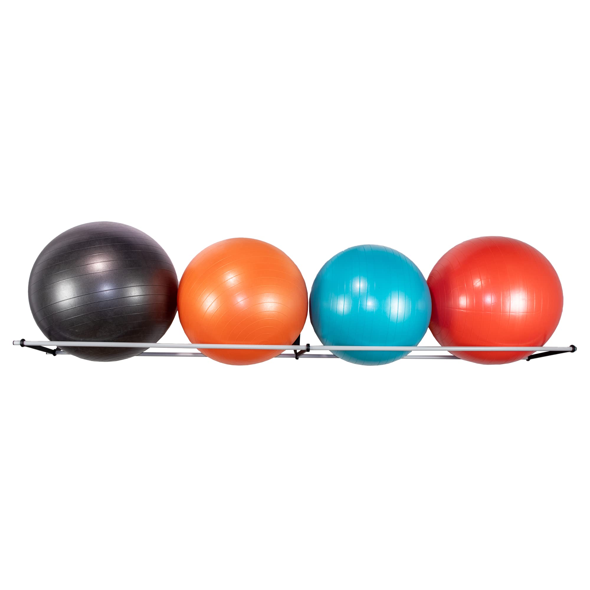 Wall Storage Rack For Exerciseyogastability Balls 25 Cm To 95 Cm (10 To 36) (4 Ft)