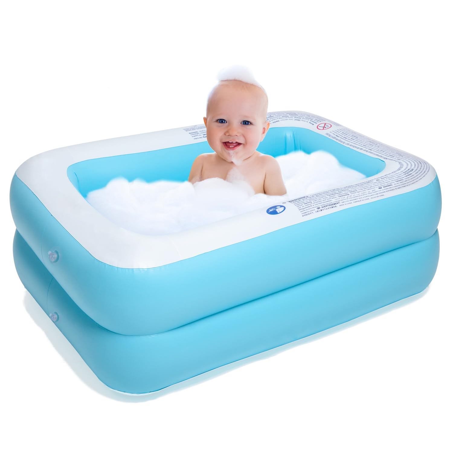 Chiclist Inflatable Kiddie Pool Baby Pool Swim For Kids Kids, Easy Set For Backyard Summer Outdoor