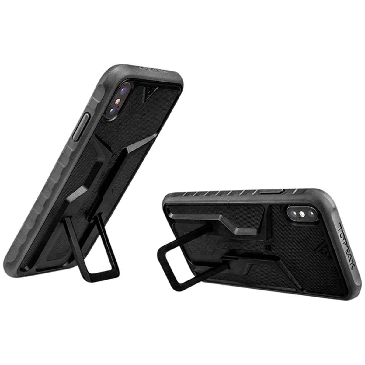 Topeak Ridecase With Mount - Fits Iphone Xs Max, Black/Gray