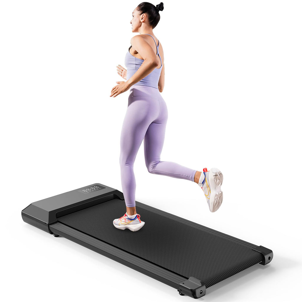 Lacuffy Walking Pad, Under Desk Treadmill, Mini Portable Treadmill With App And Remote Control, 2.5 Hp Quiet Walking Jogging Mac