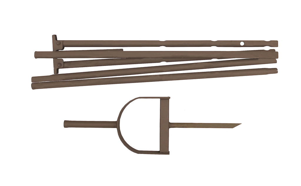 Mojo Outdoors Dove Tree Mounting Pole With Carrying Bag, Works With Mojo Dove Decoys - Dove Hunting Accessories, Brown