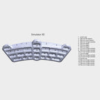 Metolius Simulator 3D Training Board (Black/White Swirl)
