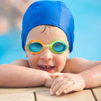 Outdoormaster Kids Swim Goggles 2 Pack - Quick Adjustable Strap Swimming Goggles For Kids - D