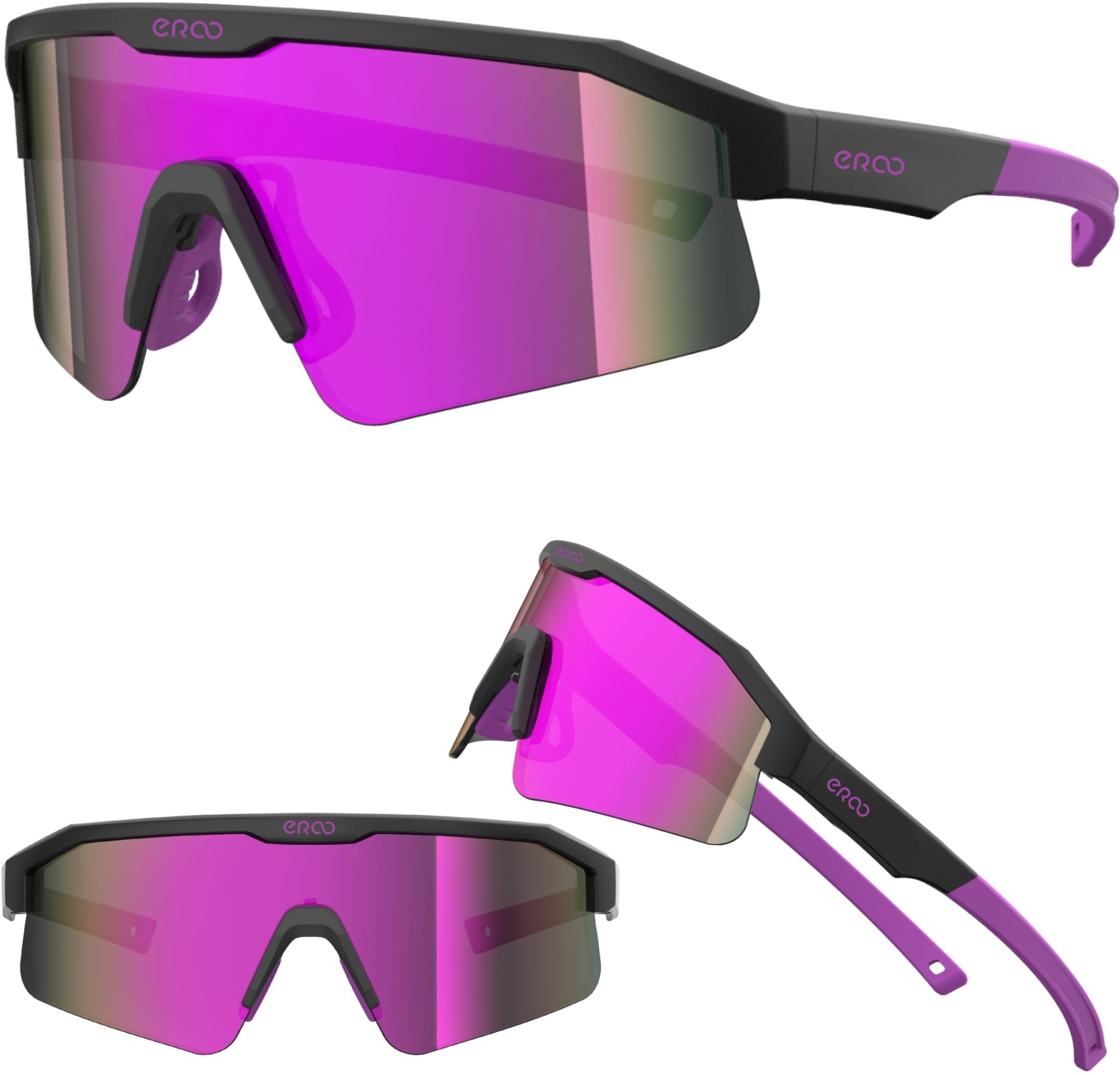Eazyrun Polarized Sports Sunglasses For Men Women, Kato Shield Sunglasses For Cycling Running Mtb Baseball Ski Beach Volleyball