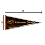 Rico Industries Ncaa Oklahoma State Cowboys Classic 12'' X 30'' Felt Wall D  Cor Pennant - Great For Home/Bed Room/Man Cave D  C