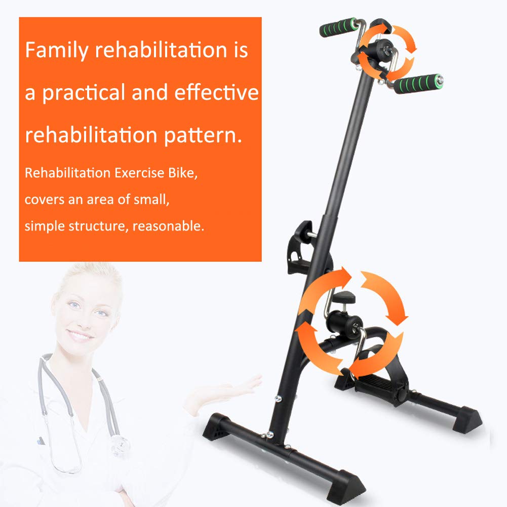 Pedal Exerciser Bike Hand Arm Leg And Knee Peddler Adjustable Fitness Equipment For Seniors, Elderly Home Pedal Exercise Bike Fo