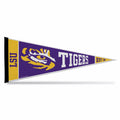 Rico Industries Ncaa Lsu Tigers Exclusive 12'' X 30'' Felt Wall D  Cor Pennant - Great For Home/Bed Room/Man Cave D  Cor