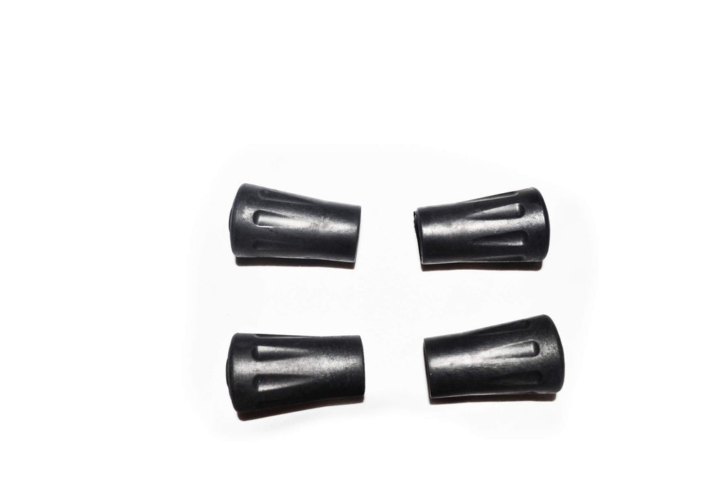 4 Pcs Replacement Rubber Trekking Pole Tips For Standard Hiking Poles