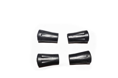 4 Pcs Replacement Rubber Trekking Pole Tips For Standard Hiking Poles