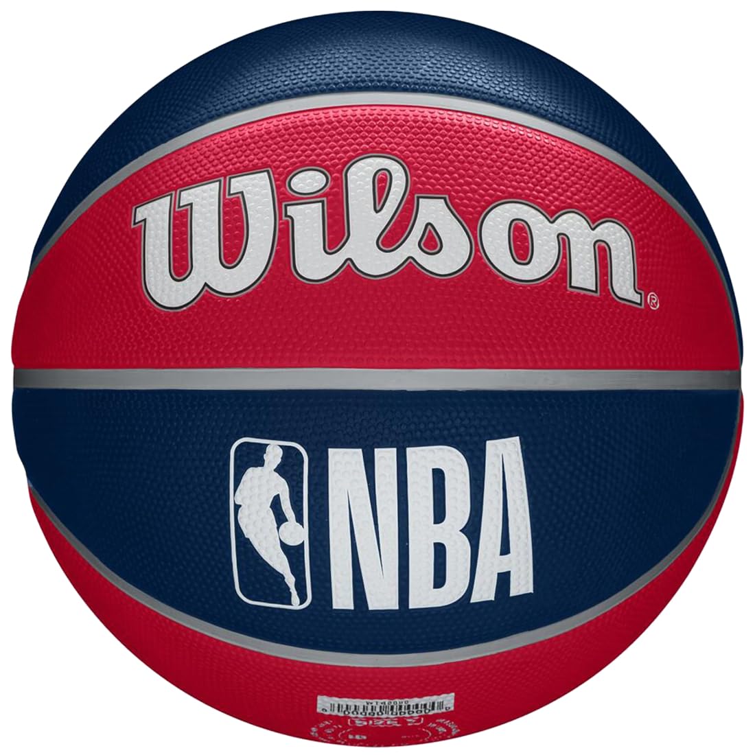 WILSON NBA Team Tribute Basketball - Size 7 - 29.5, Washington Wizards