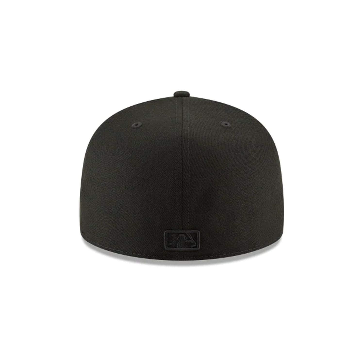New Era 59Fifty Hat Mlb Basic New York Yankees Black/Black Fitted Baseball Cap (7)
