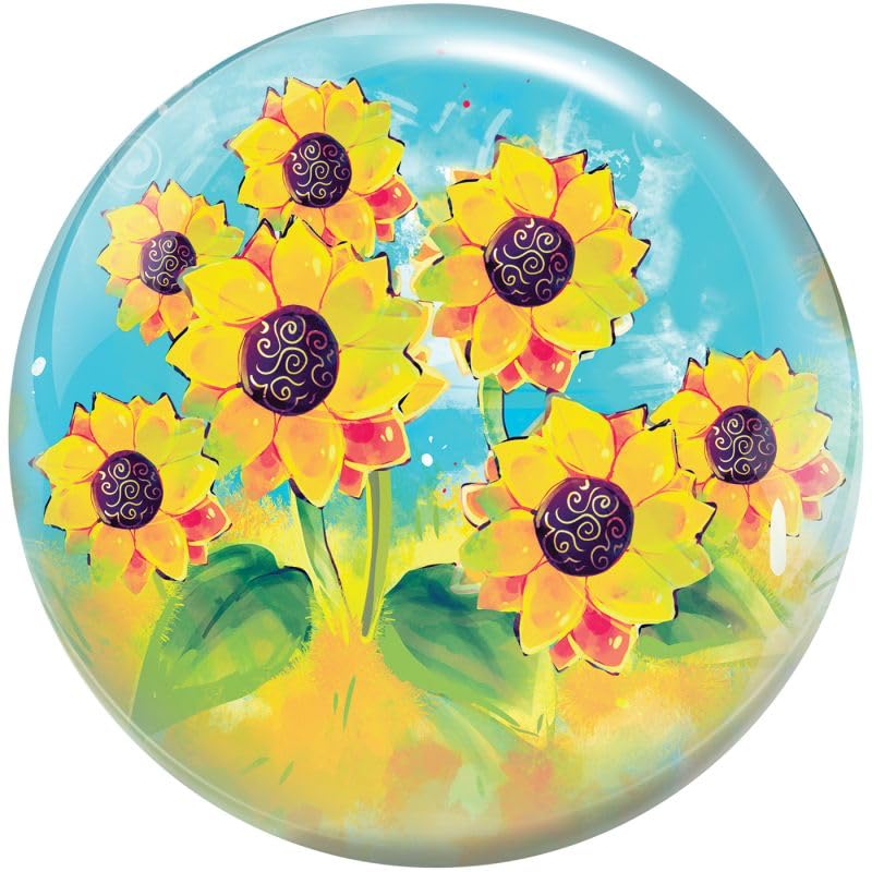 Brunswick Viz-a-Ball Bowling Ball (14lbs, Sunflower)