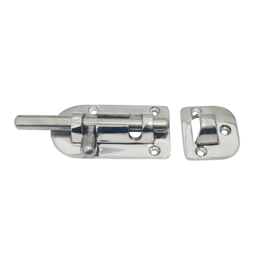 Nrc&Xrc Marine 316 Stainless Steel Heavy Duty 4-1/3'' Long Locker Latch Slide Barrel Bolt For Marine Boat Window/Door/Hatch