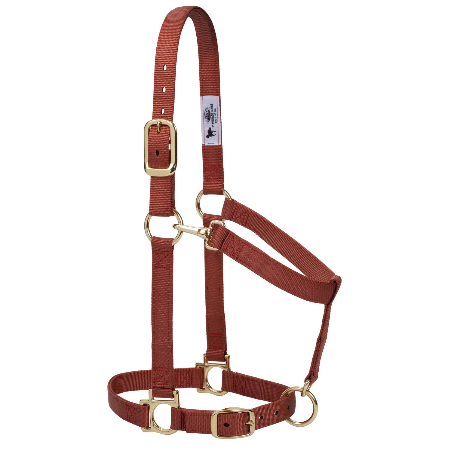Weaver Leather Basic Adjustable Chin and Throat Snap Halter