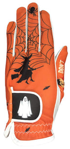 Giggle Golf Women'S Golf Glove (X-Large, Worn On Right Hand, Orange Halloween)