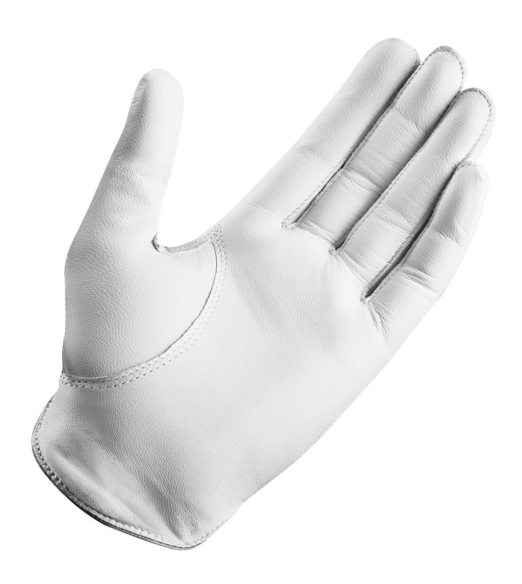 Taylormade 2019 Kalea Women'S Golf Glove, White/Gray, Worn On Left Hand, Medium