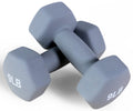 Balancefrom Colored Vinyl Coated Cast Iron Dumbbells, 9 Pound Pair