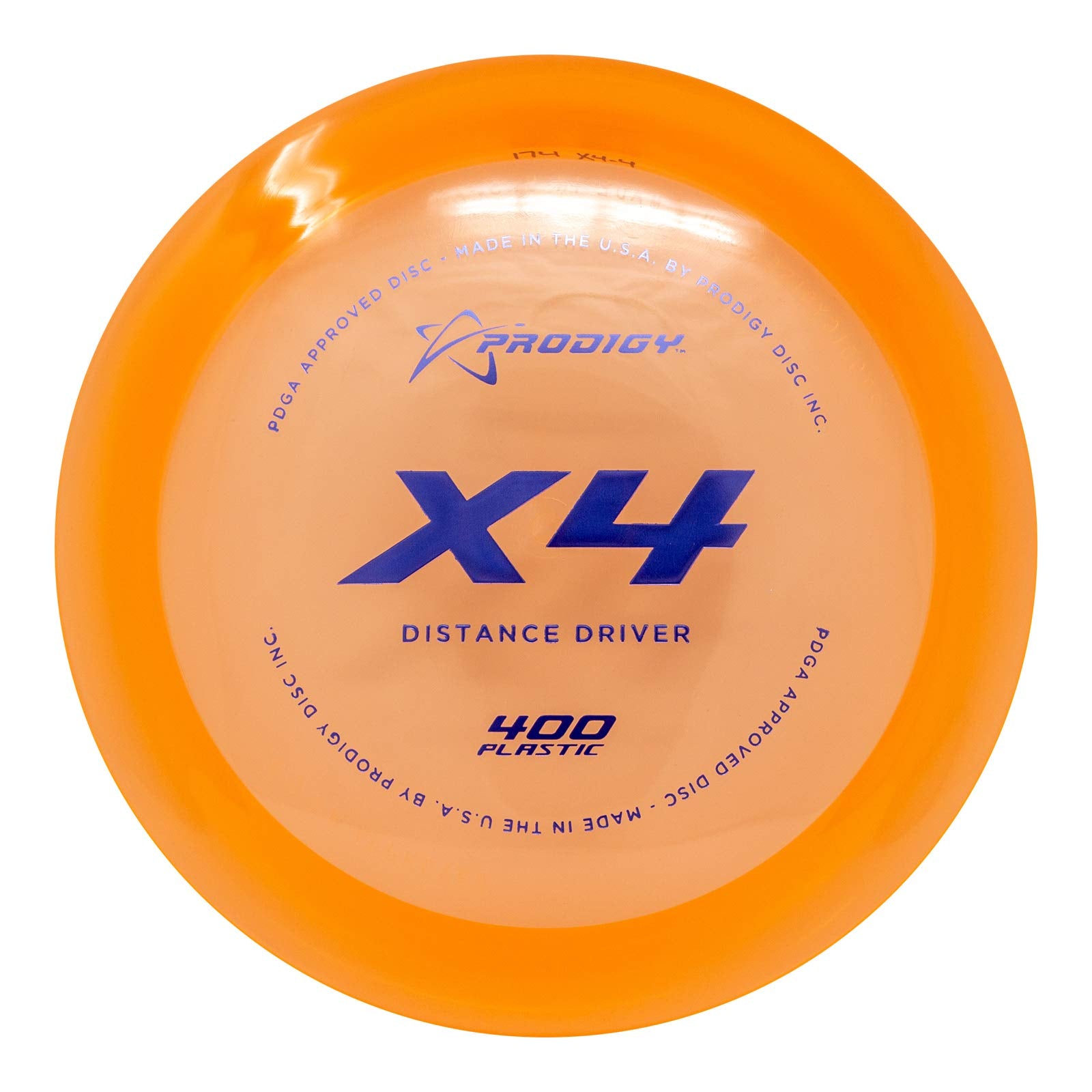 Prodigy Disc 400 X4 Driver  Understable Disc Golf Distance Driver  Extremely Durable  Perfect For Long Wooded Shots  Colors May 