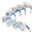 Powerbilt EX-550 Hybrid Iron Golf Set, Womens Right Handed 4-SW (8 Clubs), Ladies Flex Graphite