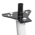 LINGMAI Universal Saddle Extender for FDX 2.0 and 3.0 Models - Adjustable Exercise Bicycle Seat Adapter - Solid Steel Welded Con