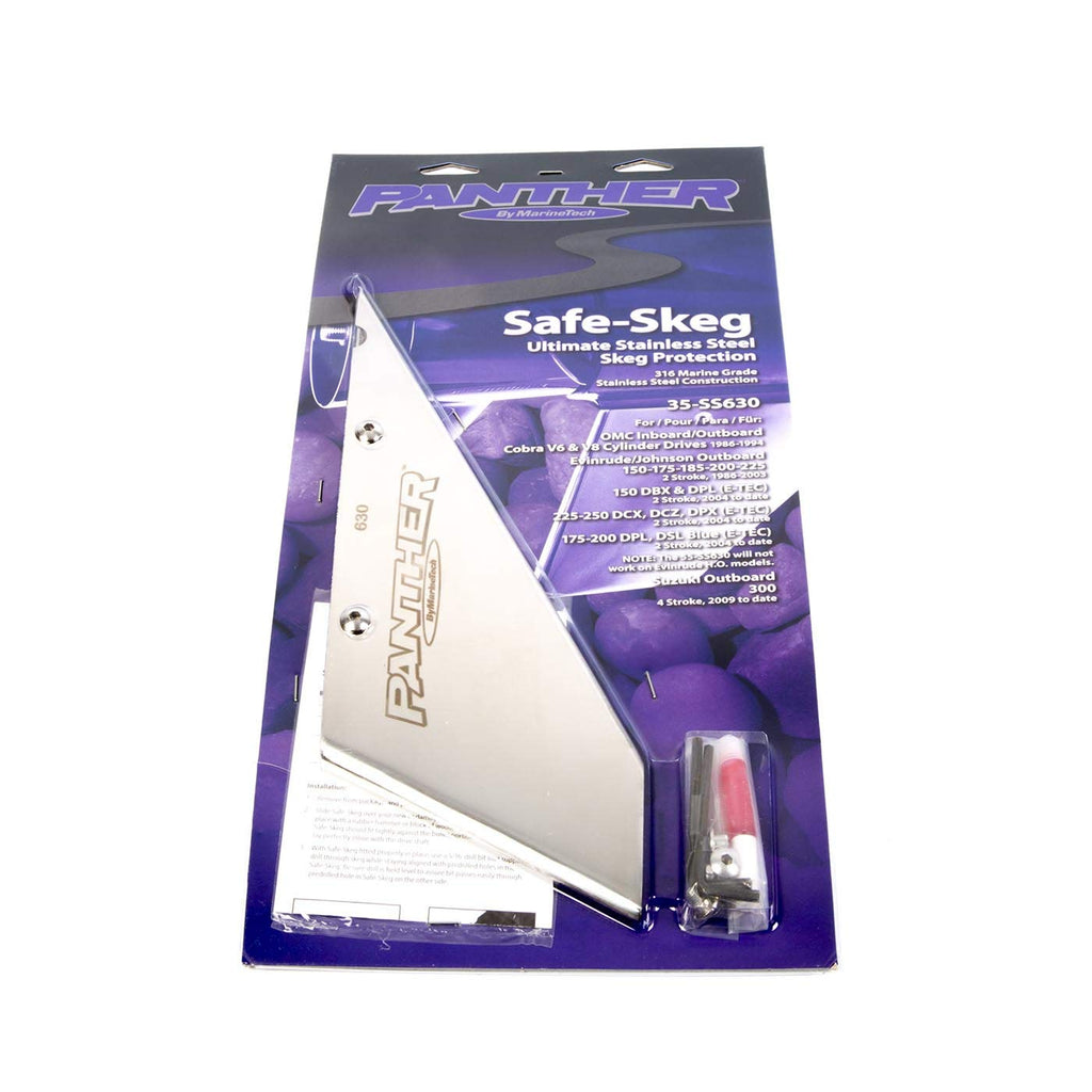 Panther Marine 35-Ss630 Safe-Skeg - Evinrude/Johnson Outboard (150, 174, 185, 200, 225 Hp), 1986-2003