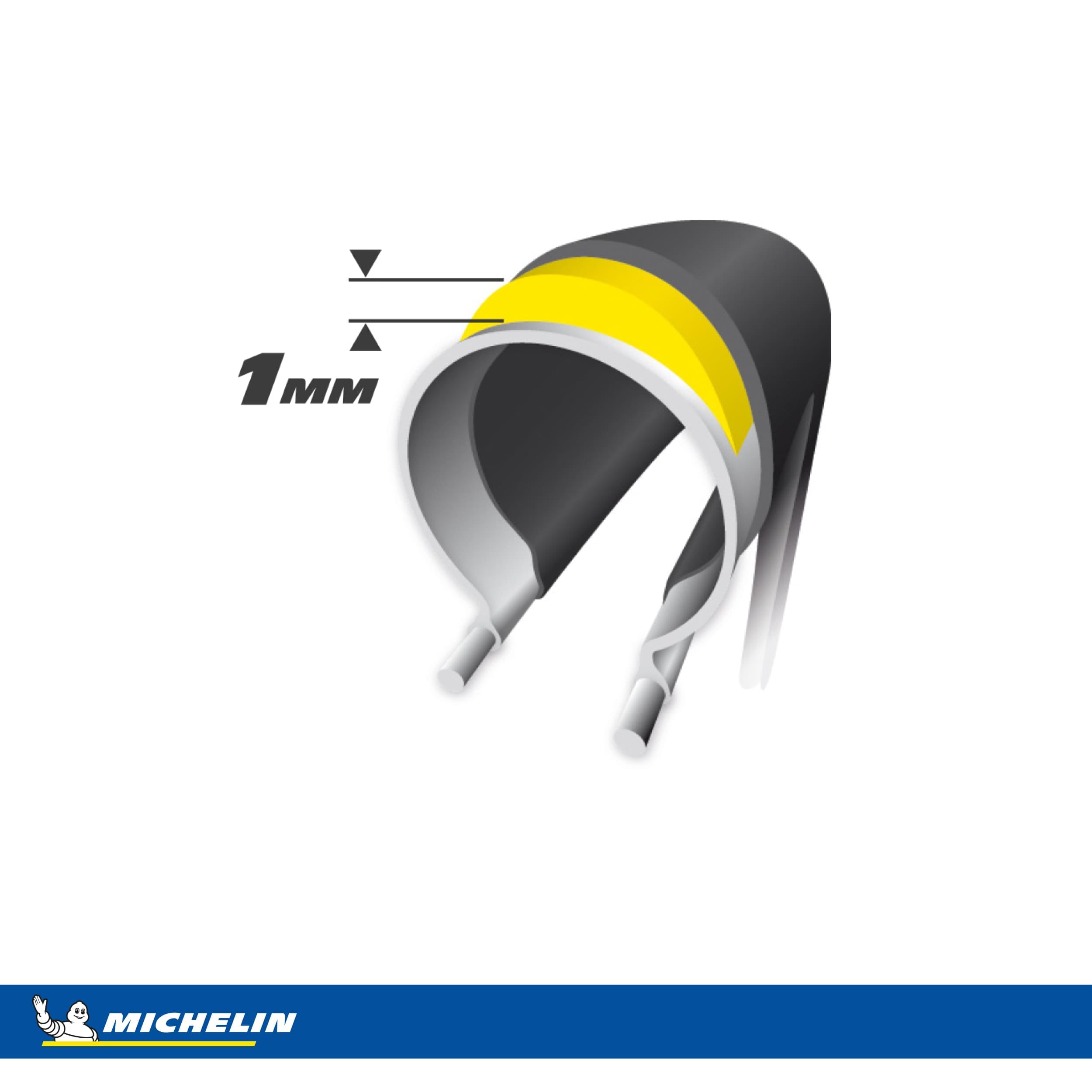 Michelin Protek Cross Tire Wire 700 X 32C Wire Black