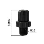 Aleoed Black/Silver Bicycle M10 Brake Cable Handle Lever Adjusting Screws Fastener Bolt 10Mm Brake Accessorie For Mountain Road