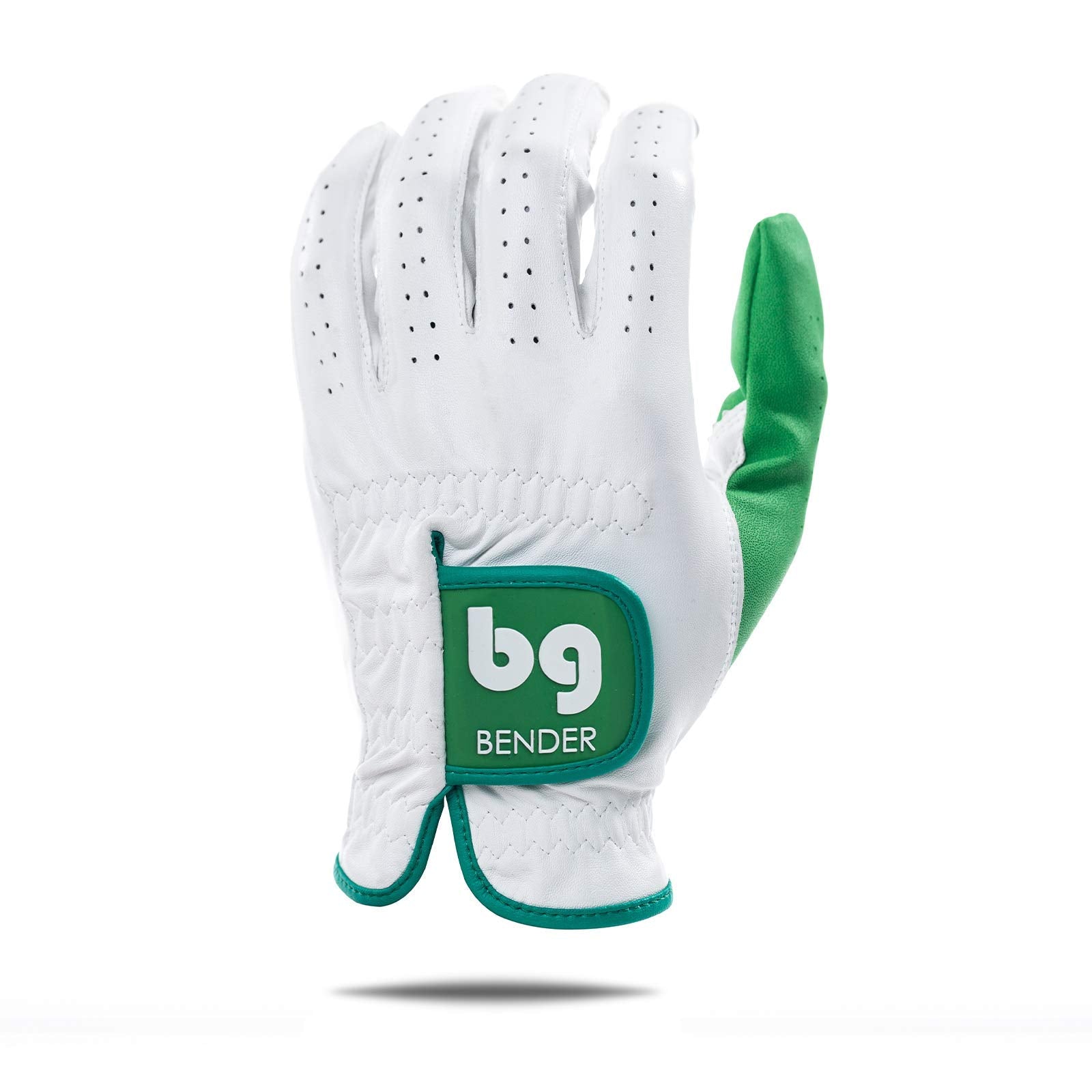 Bender Gloves Womens Elite Cabretta Golf Glove (Green, Large)
