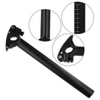 Bike Stem, Adjustable Front Risers Quickrelease Folding Bike Handle Bar Stem Lightweight Bike Stem For Moutain Bike Road Bike(25