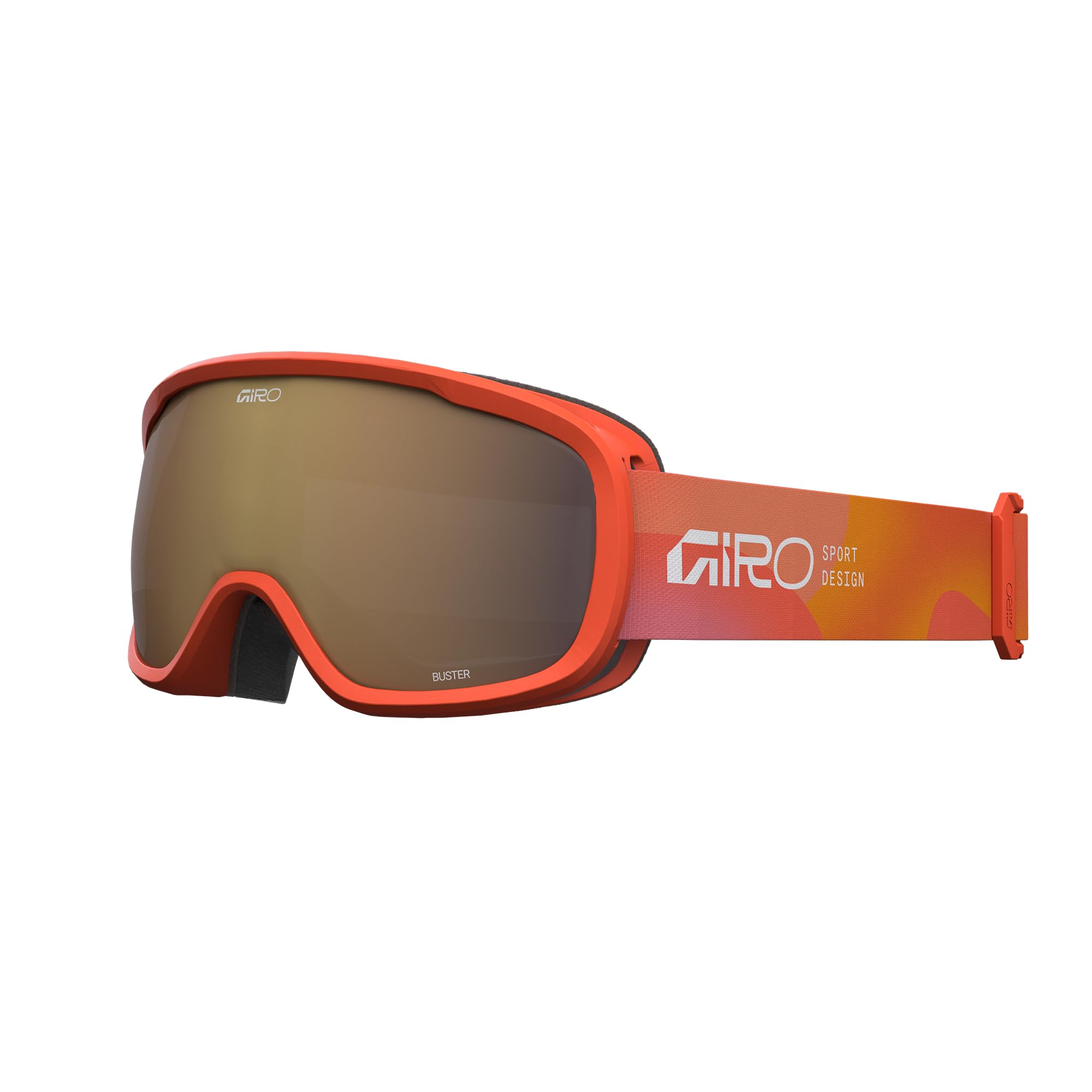 Giro Buster Kids Snow Goggle Orange Splat - Amber Rose