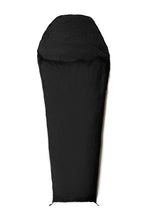 Snugpak Silk Sleeping Bag Liner With Stuff Sack, Heat Management For Hot Or Cold Climates, Black