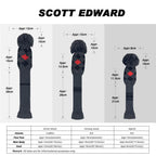 Scott Edward Knit Wood Golf Covers 4 Pieces Handmade Knitted Item Fit Over Well Driver Wood(460Cc) Fairway Wood2 And Hybrid(Ut)